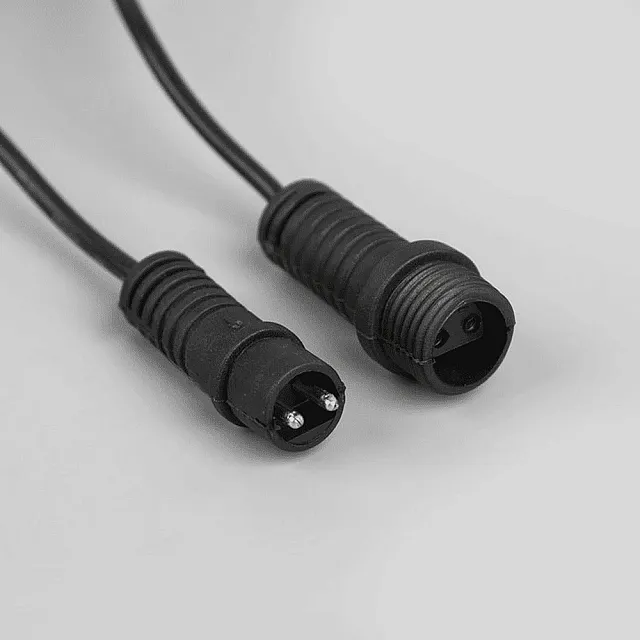 Гирлянда Luazon Lighting Белт Лайт Decor темная нить 10 ламп 5 м белое свечение