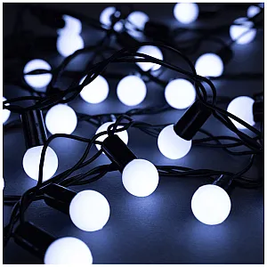 Гирлянда Luazon Lighting Нить Шарики уличная 10 м белый свет