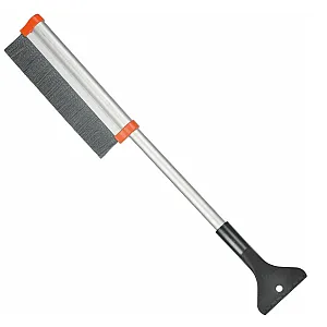 Щетка-сметка Stels 55311 телескопическая со скребком 410-600 мм