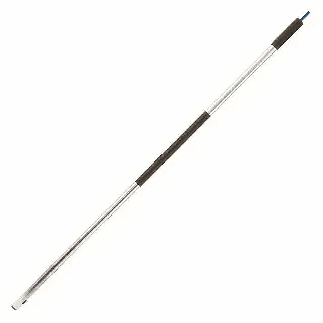 Череное алюминиевый Palisad Luxe с фиксатором для граблей 1580 мм