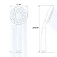 Душевая лейка AV Engineering AVSSS-031 со шлангом и держателем