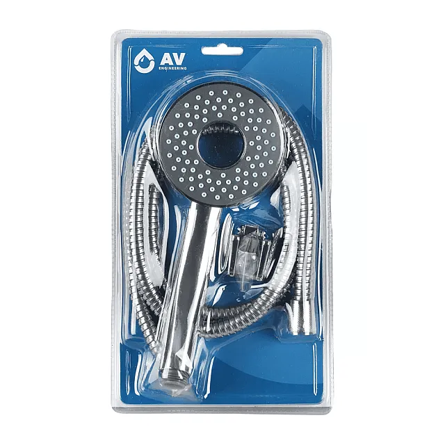 Душевая лейка AV Engineering AVSSS-031 со шлангом и держателем