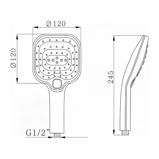 Душевая лейка AV Engineering AVSSS-032
