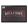 Коврик придверный Blabar Welcome фотопечать 40*60 см