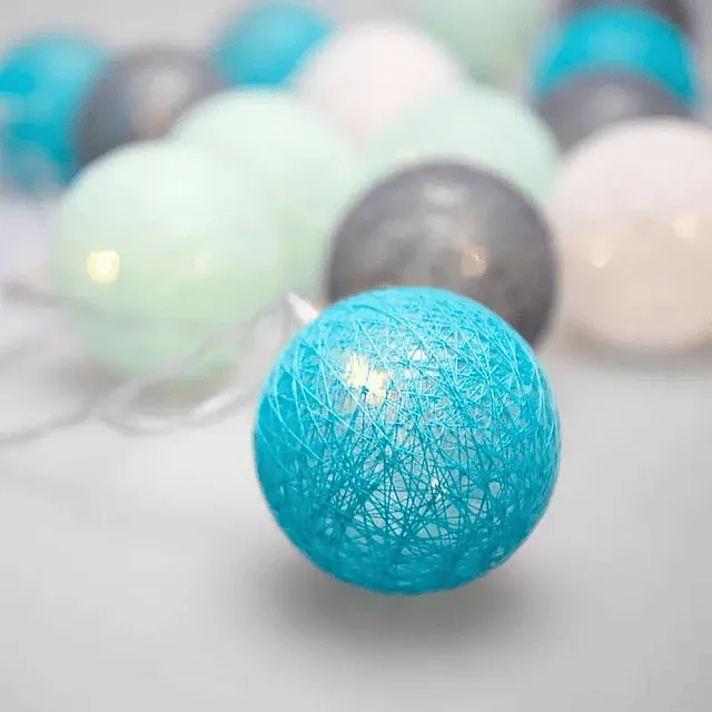 Тайские фонарики Neon-Night 303-086 северное сияние 3.5 м