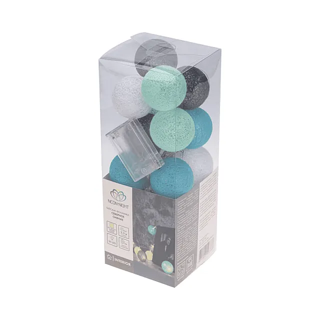 Тайские фонарики Neon-Night 303-086 северное сияние 3.5 м