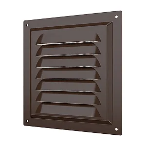 Вентрешетка Era 1515МЭ 150*150 мм коричневая