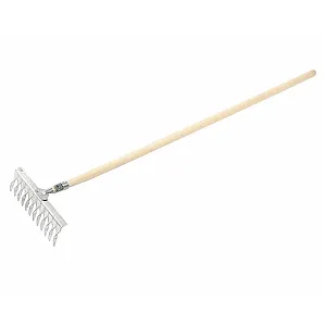 Грабли Сибртех 61754 нержавеющая сталь 12 витых зубьев 290*1300 мм