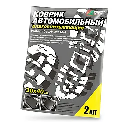 Коврик автомобильный Runway Racing влаговпит 2 шт