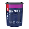 Краска Tikkurila Euro Matt 3 База A для стен и потолков глубокоматовая 0.9 л