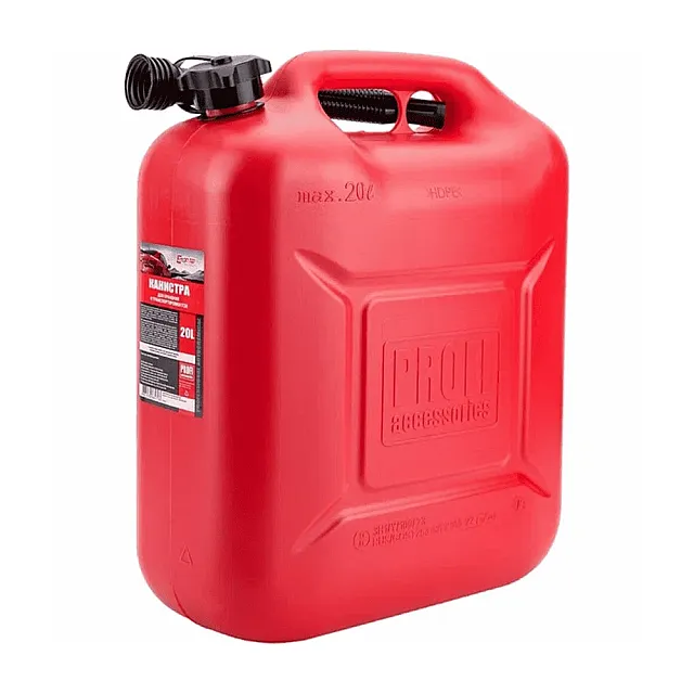 Канистра 3ton Profi для топлива с крышкой и лейкой 20 л