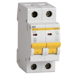 Автоматический выключатель IEK ВА47-29 2P C 10А 4.5кА