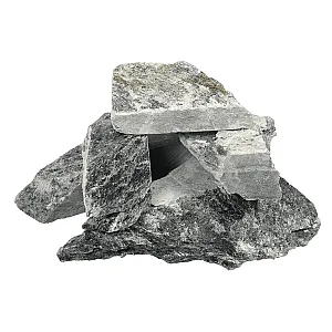Камень Банные штучки Талькохлорит колотый средняя фракция 20 кг