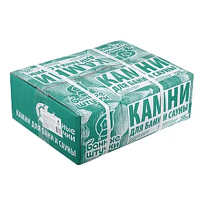 Камень Банные штучки Талькохлорит колотый средняя фракция 20 кг