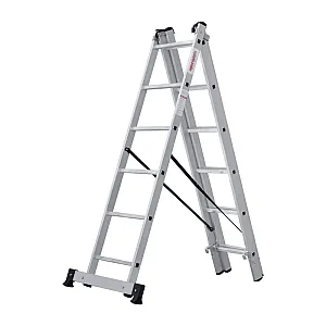 Лестница трехсекционная Новая высота NV123 3*6 ступеней