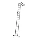 Лестница-трансформер четырёхсекционная Новая высота NV232 4*5 ступеней