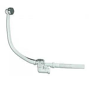 Сифон Wirquin 30982476 Универсал для ванн с полуавтоматическим сливом 70 см