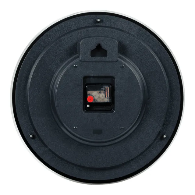 Часы настенные Рубин 4040-1244B черные 39 см