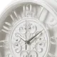 Часы настенные Рубин 3526-002 белые с серебряной патиной 35 см