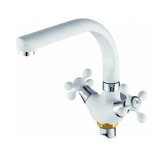 Смеситель для кухни Econoce EC0231 серия 230 белый