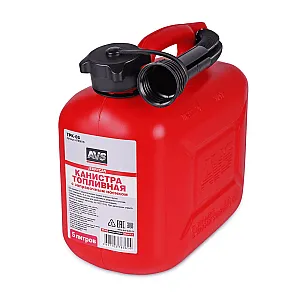 Канистра топливная AVS TPK-5 A78361S пластиковая красная 5 л