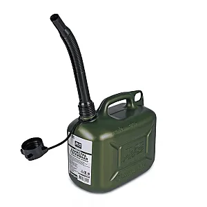 Канистра топливная AVS TPK-Z 05 пластиковая темно-зеленая 5 л