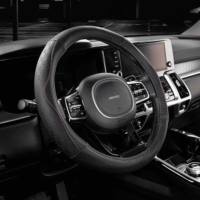 Оплетка экокожа Skyway Art-1 M черная