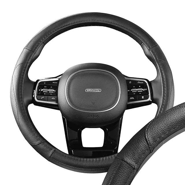 Оплетка экокожа Skyway Art-2 M черная