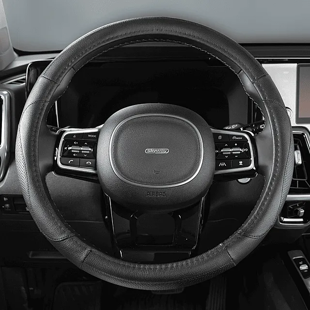 Оплетка экокожа Skyway Art-2 M черная