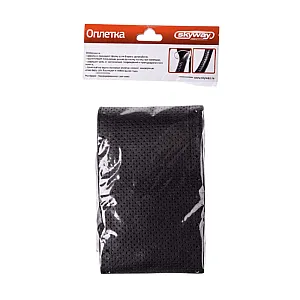 Оплетка экокожа Skyway Corset M черная шнуровка