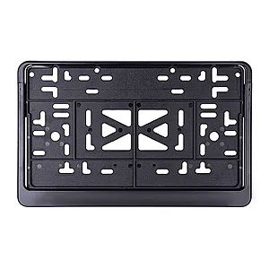 Рамка для номера Skyway S04102008 пластик с защелкой черная 290*170 мм