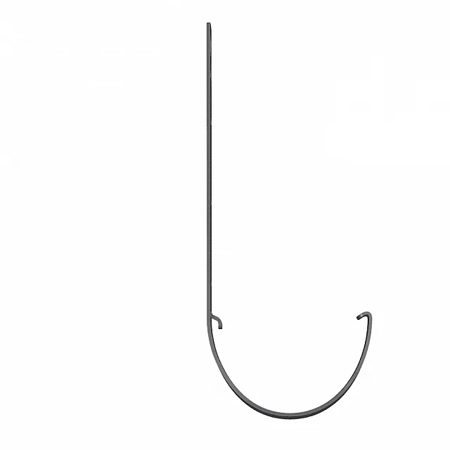 Кронштейн желоба ПВХ ТехноНиколь 72383 Оптима металлический 120*80 мм серый