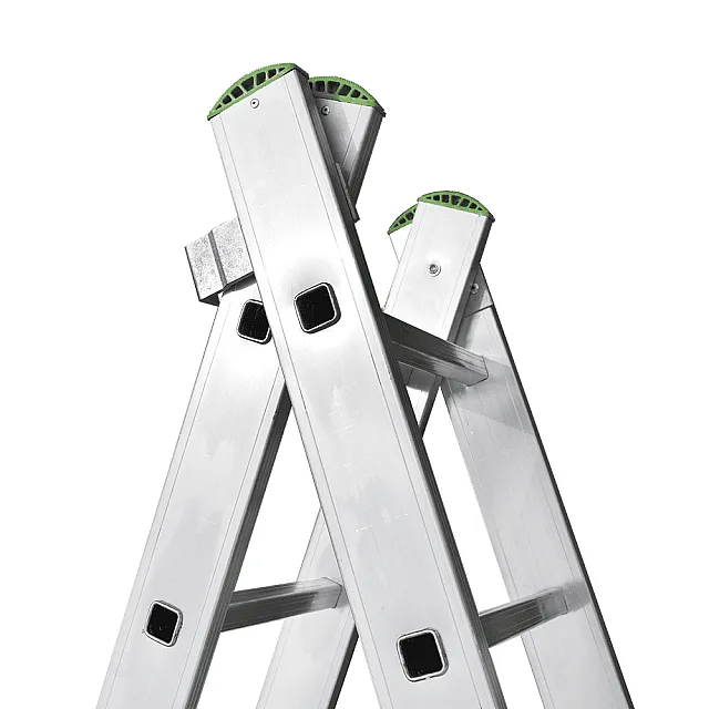 Лестница двухсекционная Новая высота NV222 2*8 ступеней