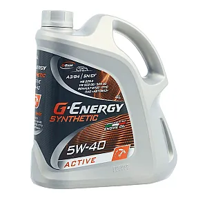Масло G-Energy Synthetic 5W-40 4 л