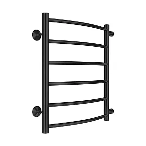 Полотенцесушитель Terminus Классик П6 бп черный матовый RAL 9005 500*600 мм