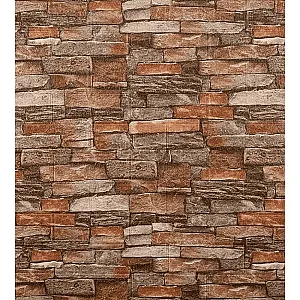 Панель самоклеящаяся Рыжий Кот Кирпичики разноцветный 700*770 мм