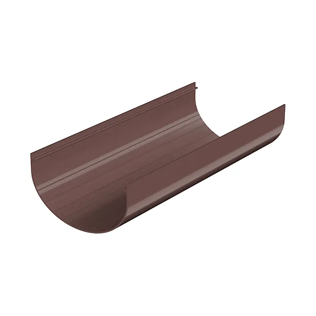 Желоб ПВХ ТехноНиколь Оптима темно-коричневый 120*80 мм 3 м