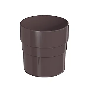 Муфта трубы ПВХ ТехноНиколь Оптима темно-коричневый 120*80 мм