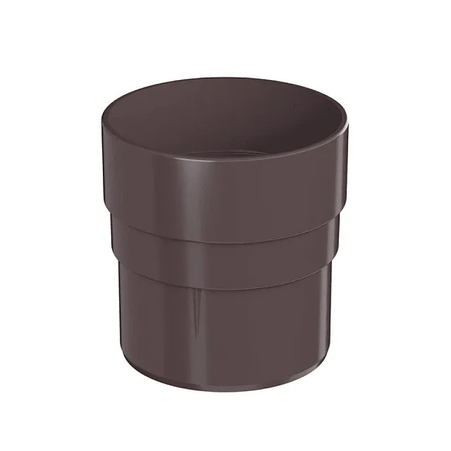 Муфта трубы ПВХ ТехноНиколь Оптима темно-коричневый 120*80 мм