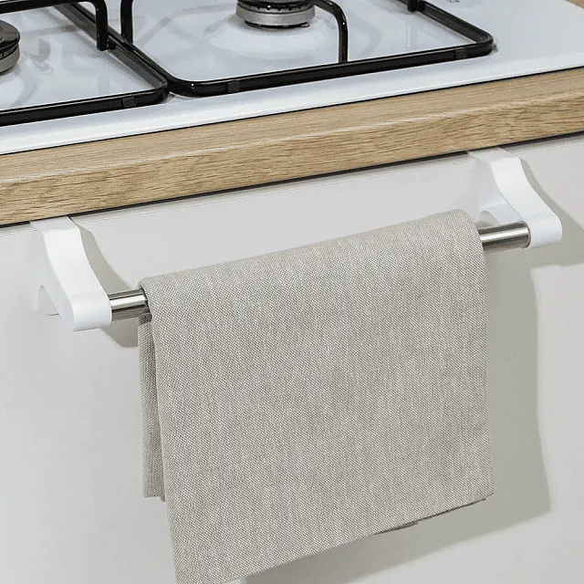 Держатель для полотенец Berossi Prestige АС32901000 навесной снежно-белый