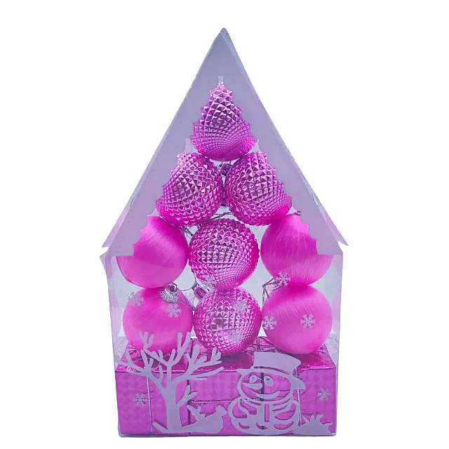 Набор новогодних украшений Market Union МА0453 12 предметов