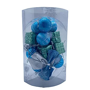 Набор новогодних украшений Market Union МА0455 16 предметов