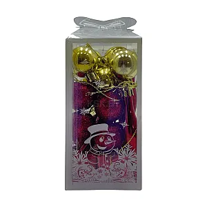 Набор новогодних украшений Market Union МА0448 22 предмета