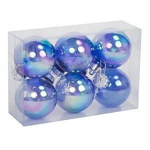 Набор шаров новогодних MA0352 6 шт
