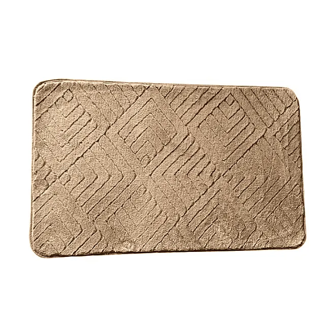 Коврик для ванной Illu xb24123014 ромб капучино 50*80 мм