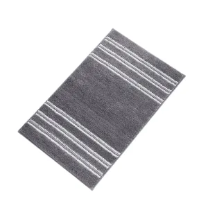 Коврик для ванной Illu xb24123028-3 полоска серый 50*80 мм