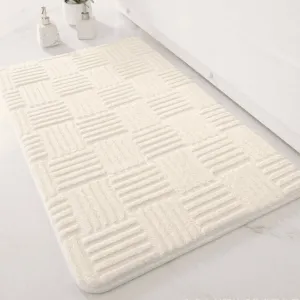 Коврик для ванной Illu xb24123042 шахматы 50*80 мм