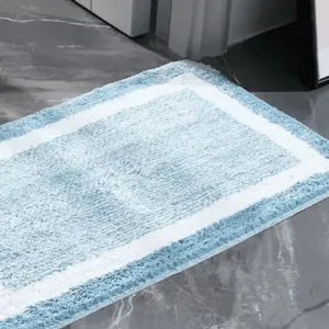 Коврик для ванной Illu xb24102130-4 голубая дымка 48*78 мм