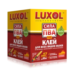 Клей обойный Luxol сила ПВА Standart 500 г