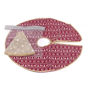 Юбка под елку NY13220 193479 текстильная 60 см